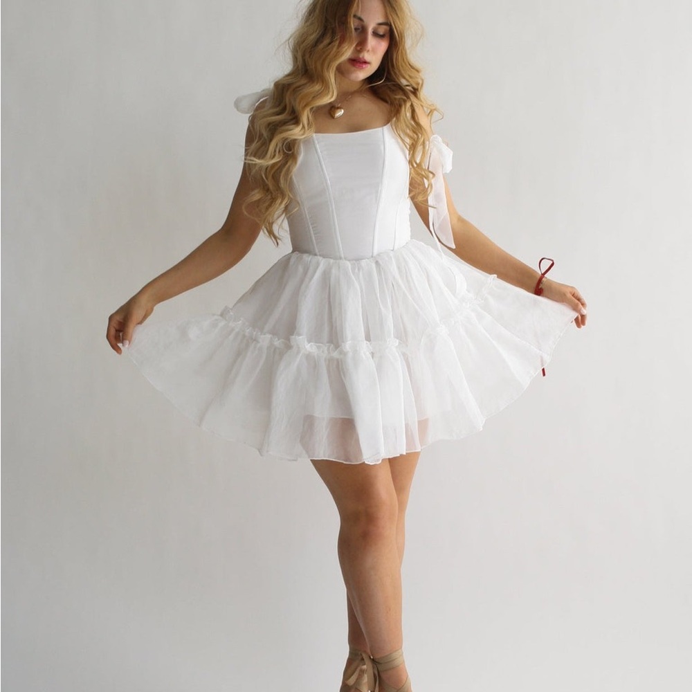 White Mini Dress